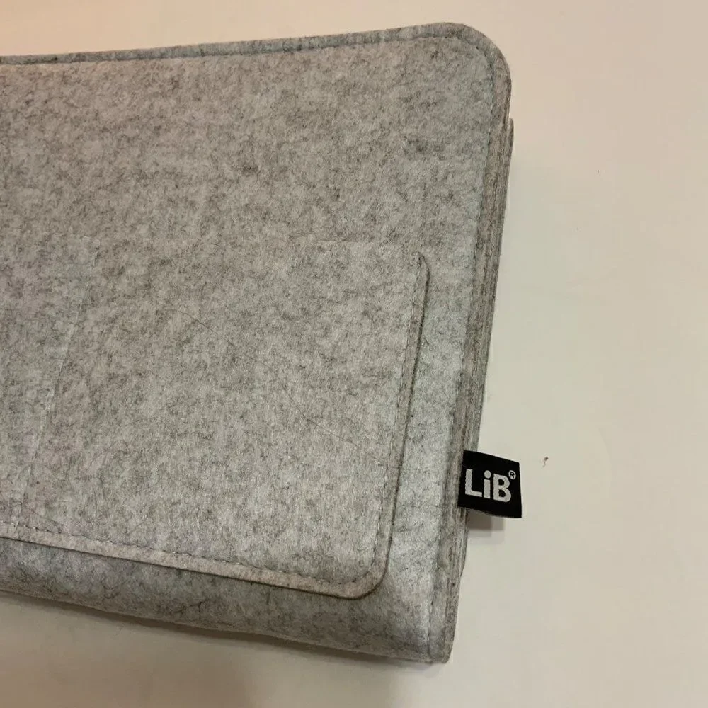 Bedside Caddy Organizer Grey Felt Large New